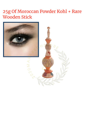 Moroccan kohl powder - powder, gray
